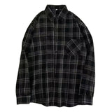 Casual Friday Aesthetic Plaid Shirt