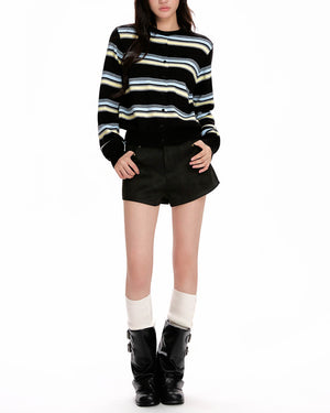 Drama Dealer Striped Cardigan
