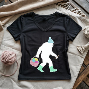 Bigfoot Lady V-neck