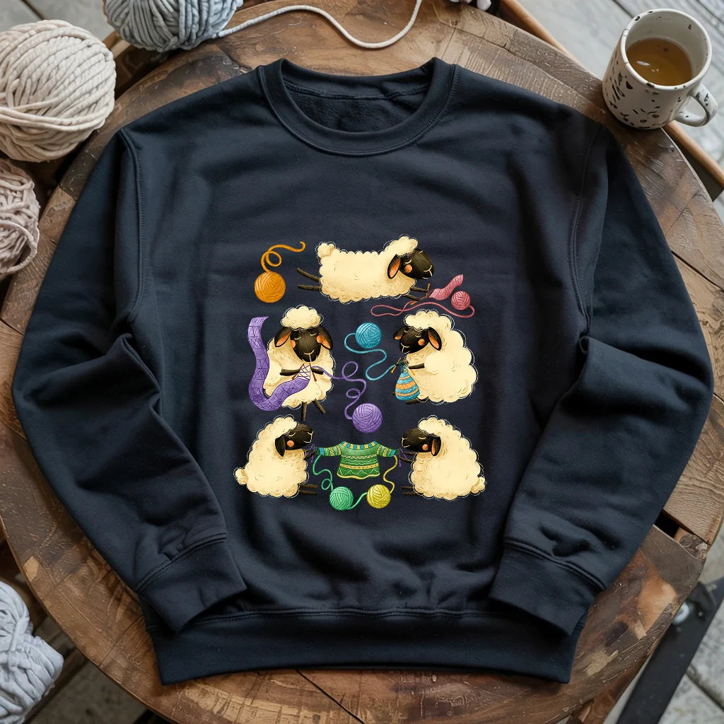 Sheep Knitter Sweatshirt