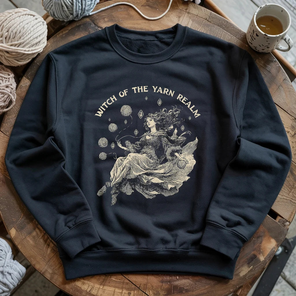 Witch Of The Yarn Realm Sweatshirt
