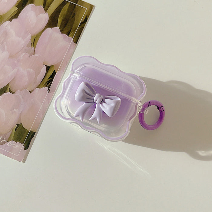 Candy Color Bow AirPods Case