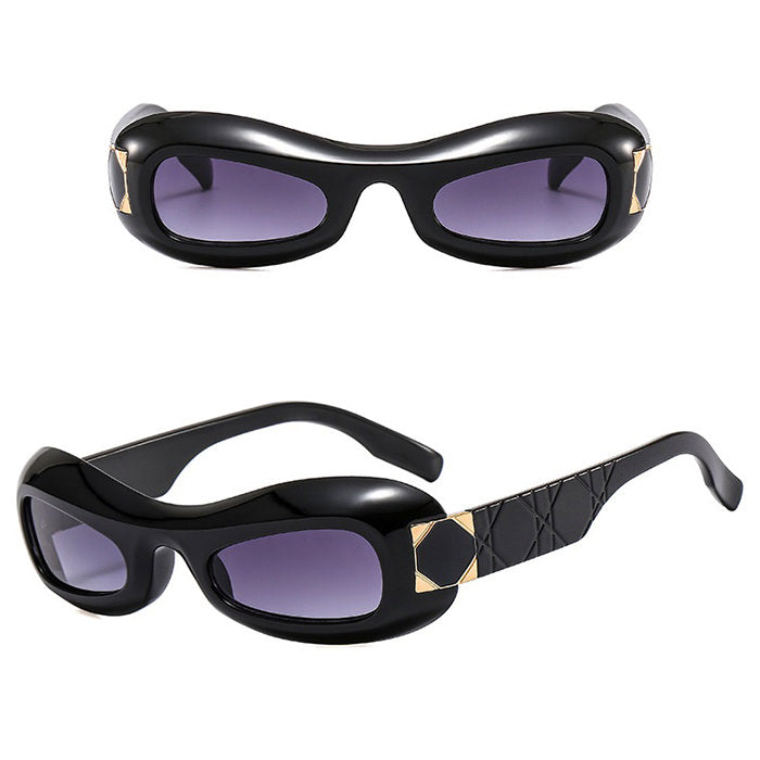 Chunky Oval Sunglasses