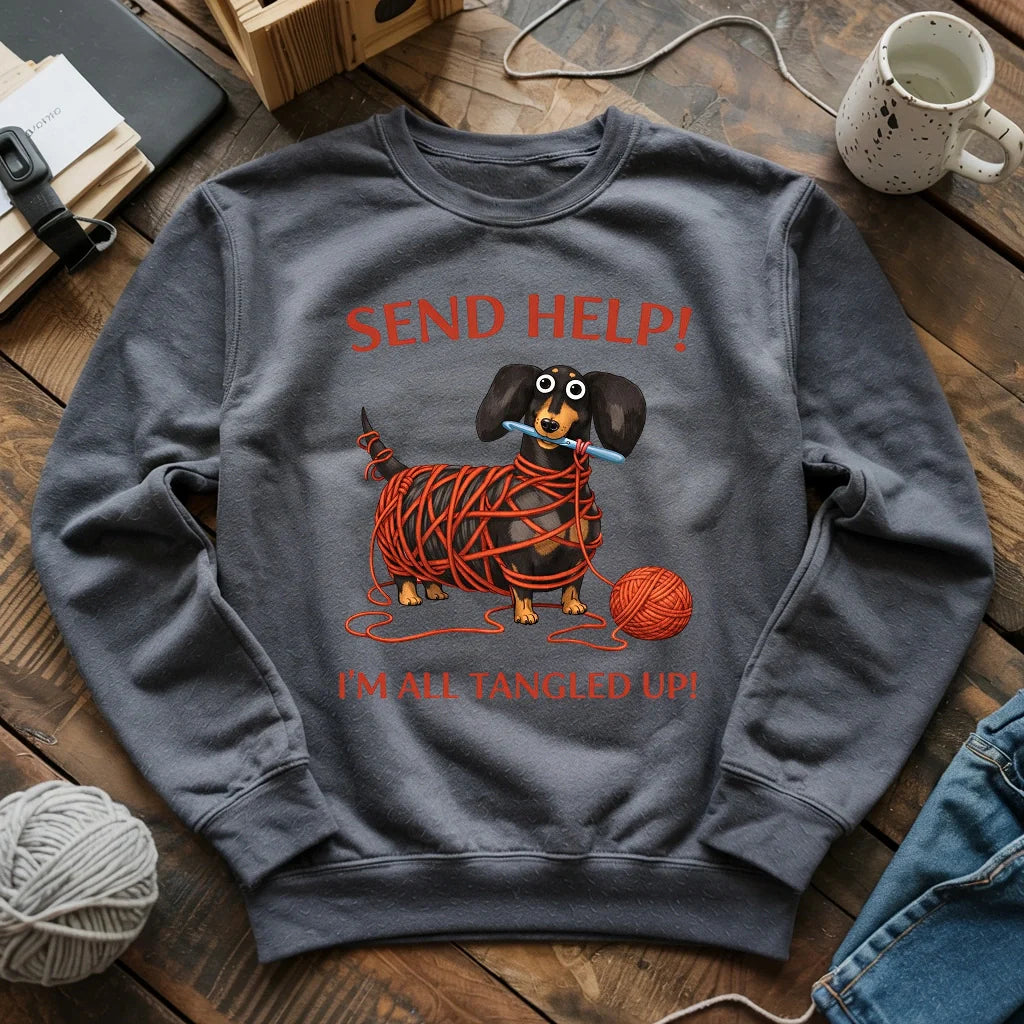 Tangled In Yarn Sweatshirt