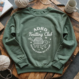 ADHD Knitting Club Sweatshirt
