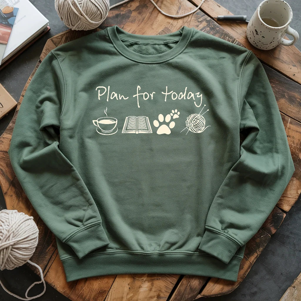 Plan For Today Sweatshirt