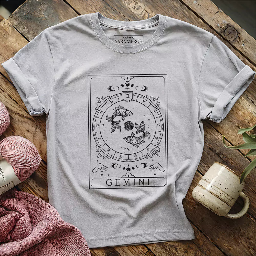 Gemini Yarn Tarot T-shirt