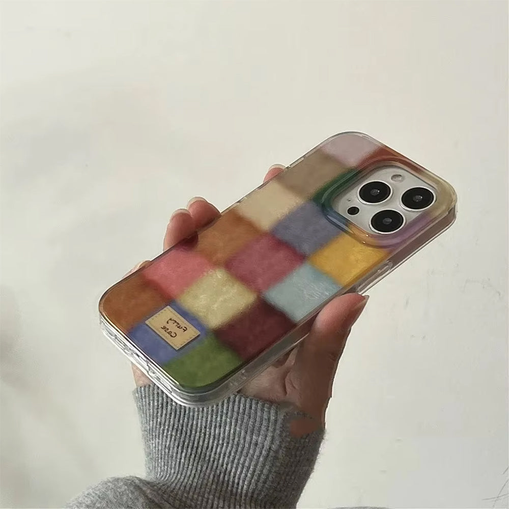 Grandma Aesthetic Plaid iPhone Case