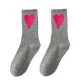 Heart Crush Ribbed Socks