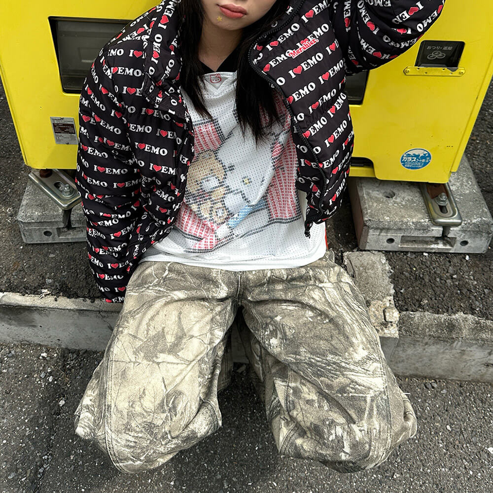 I Love Emo Puffer Jacket