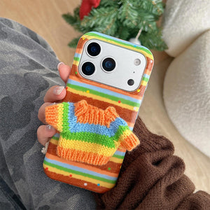 Knit Sweater Aesthetic iPhone Case