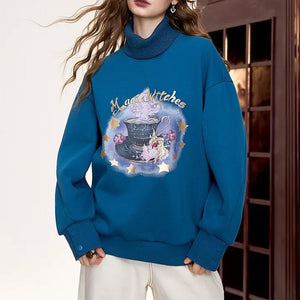Magic Witches Printed Sweatshirt