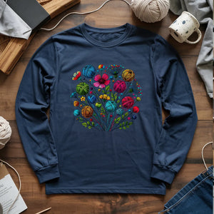 Blooming Yarn Long Sleeve T-shirt