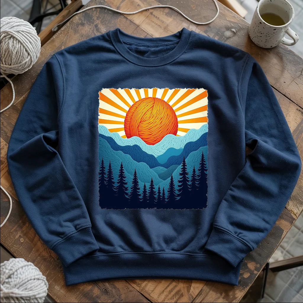 Yarn Sun Sweatshirt