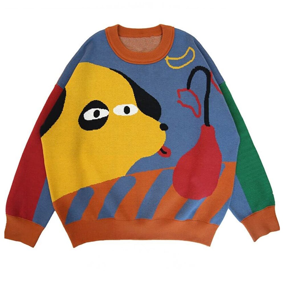 Oversized Hungry Dog Sweater