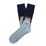 Preppy Cat Aesthetic Socks