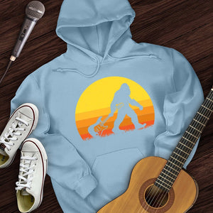 Bigfoot Dragging Guitar Hoodie