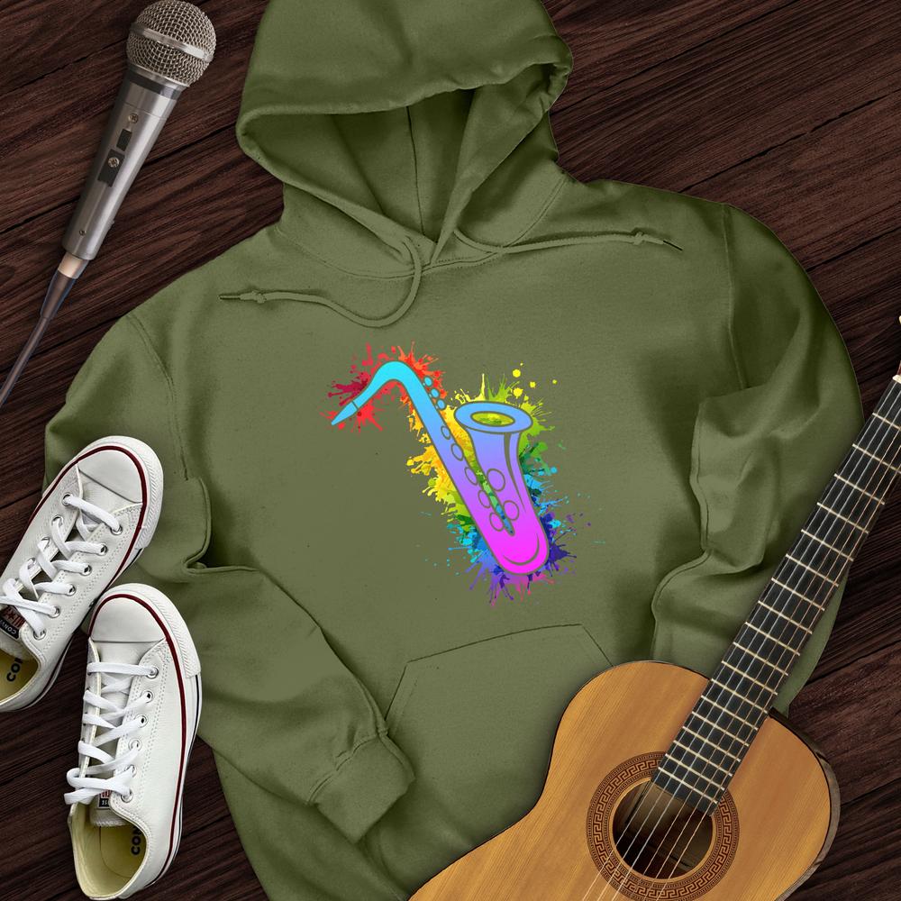 Graffiti Sax Hoodie