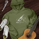 Guitar Sketch Hoodie