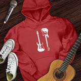 Electric and Bass Guitar Hoodie