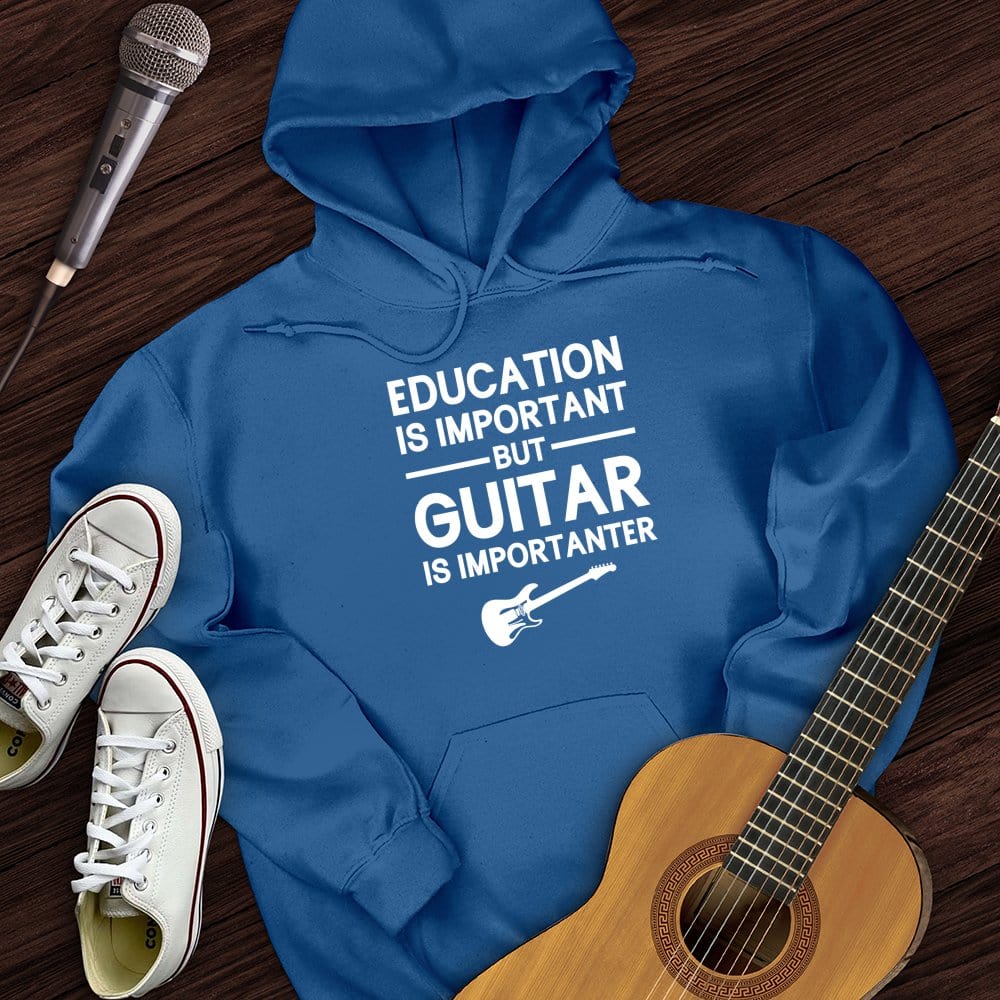 Education Is Important But Piano Is Importanter Hoodie