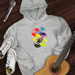 Colorful Vinyls Hoodie