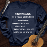 Choir Director Crewneck