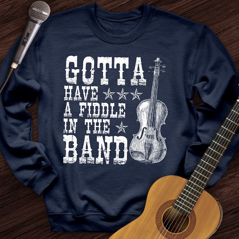 Fiddle Please Crewneck
