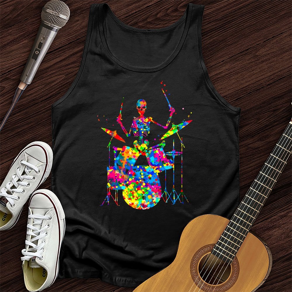 Colorful Souls Drummer Tank Top