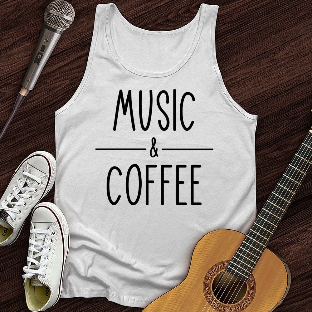 Coffee and Music Tank Top