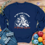 How U Crochet Sweatshirt
