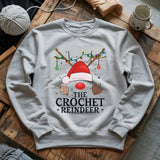 Crochet Reindeer Sweatshirt