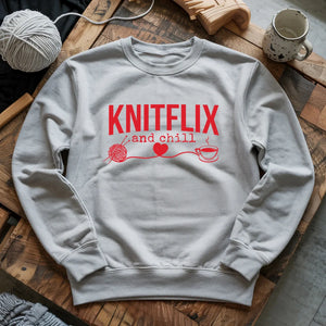 Knitflix And Chill Sweatshirt