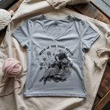 Witch Of The Yarn Realm Lady V-neck