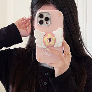 Star Angel Wings iPhone Case