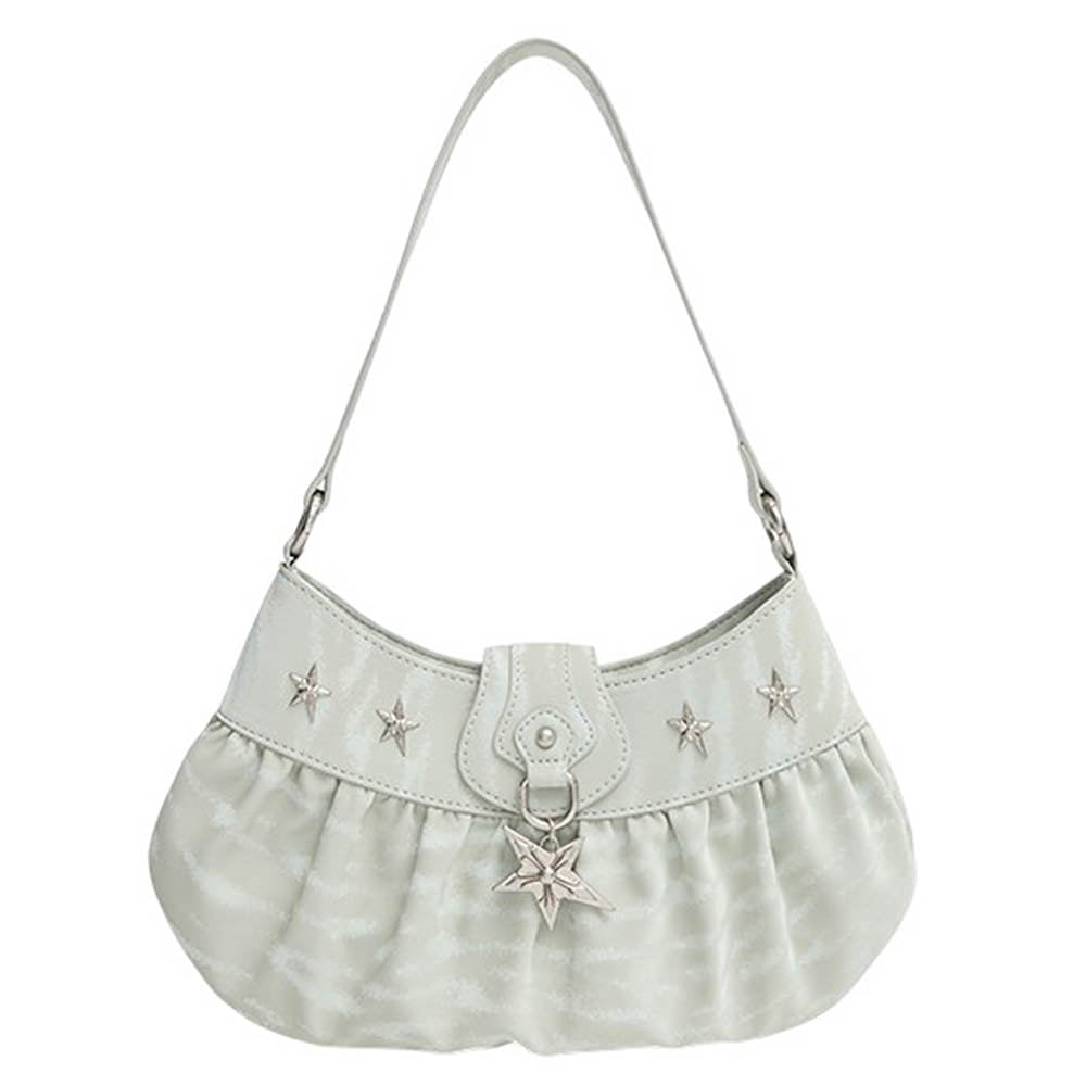 Star Charm Dumpling Shoulder Bag