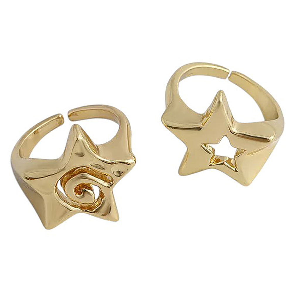 Star Child Chunky Ring Set
