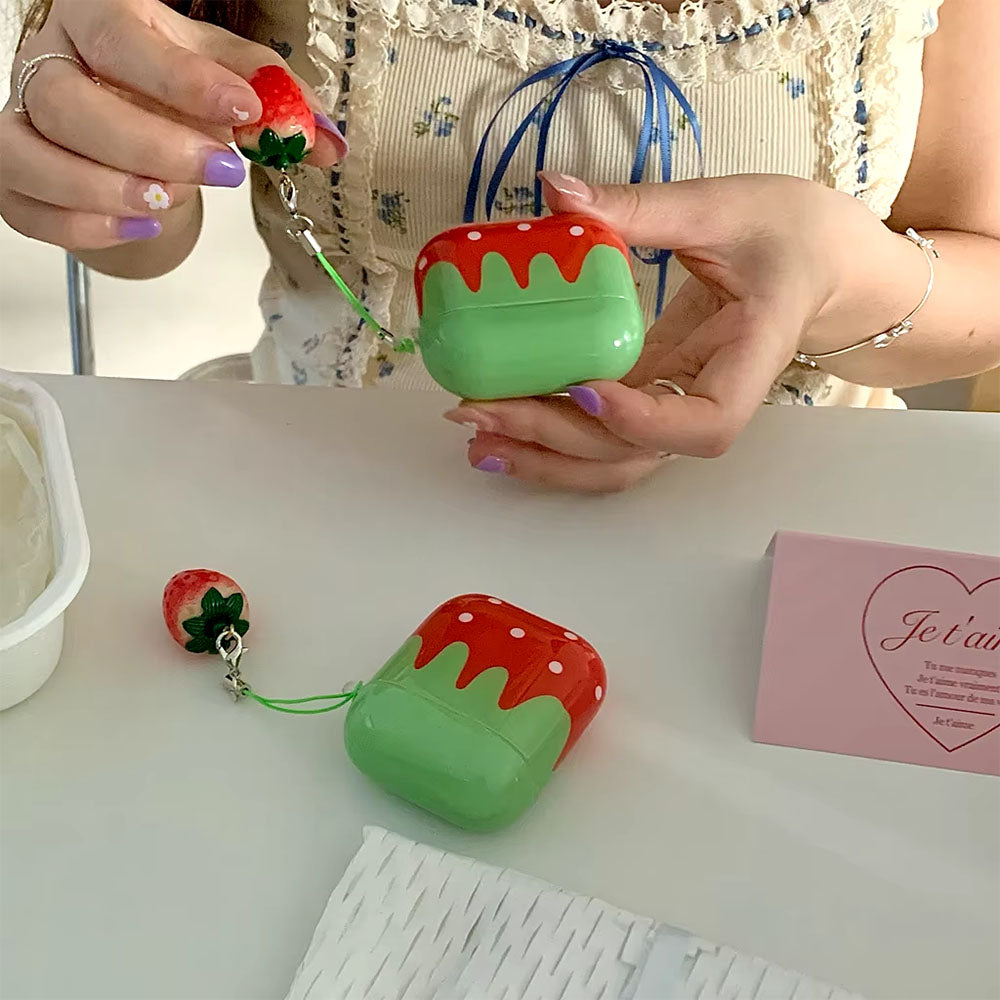 Strawberry AirPods Case