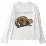 Y2K Cat Vibe Long Sleeve