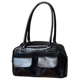 Y2K Double Pocket Shoulder Bag